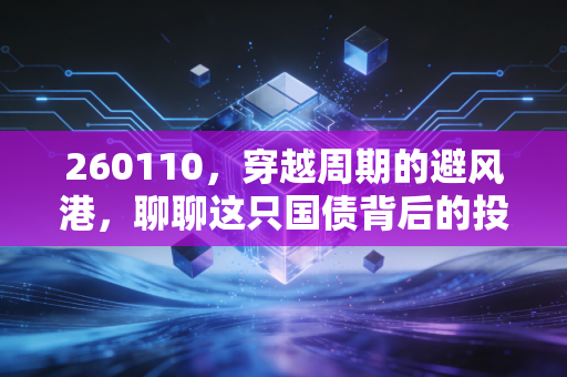 260110,穿越周期的避风港,聊聊这只国债背后的投资哲学