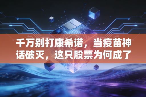 千万别打康希诺,当疫苗神话破灭,这只股票为何成了散户的绞肉机?