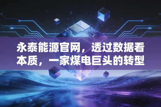 永泰能源官网,透过数据看本质,一家煤电巨头的转型与突围实录