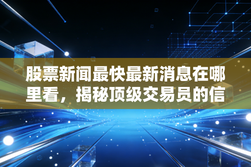 股票新闻最快最新消息在哪里看，揭秘顶级交易员的信息获取秘籍与认知突围