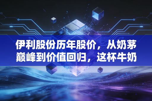 伊利股份历年股价，从奶茅巅峰到价值回归，这杯牛奶还能香多久？