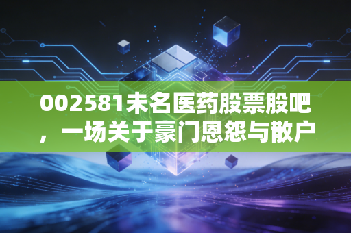 002581未名医药股票股吧，一场关于豪门恩怨与散户心跳的过山车，我们到底在期待什么？