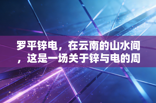 罗平锌电，在云南的山水间，这是一场关于锌与电的周期博弈