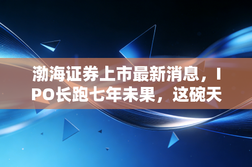 渤海证券上市最新消息，IPO长跑七年未果，这碗天津面到底还要煮多久？