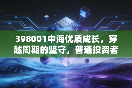 398001中海优质成长，穿越周期的坚守，普通投资者该如何拥抱优质？