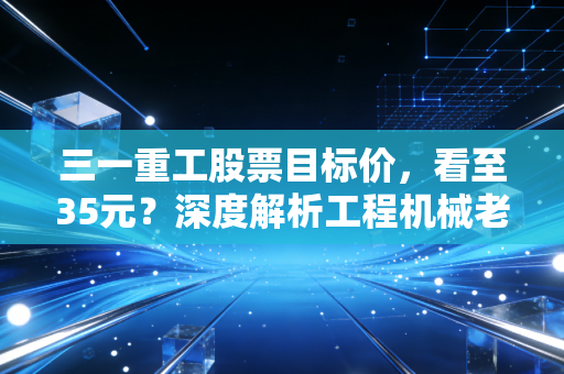 三一重工股票目标价，看至35元？深度解析工程机械老大哥的逆袭与困局