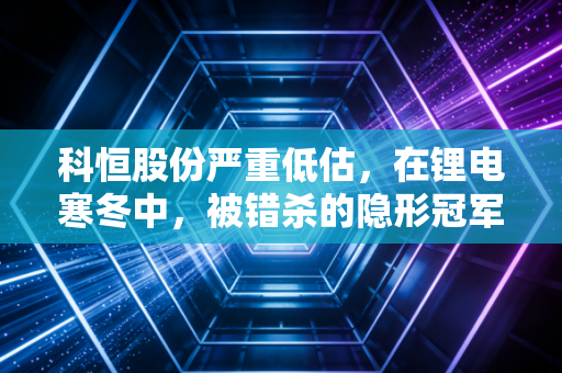 科恒股份严重低估，在锂电寒冬中，被错杀的隐形冠军何时归位？