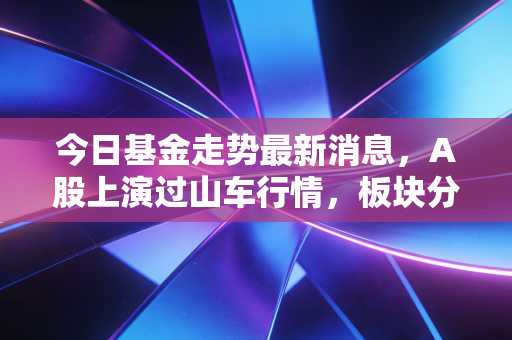 今日基金走势最新消息,A股上演过山车行情,板块分化加剧,我们该如何在波动中守住钱袋子?