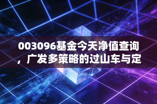 003096基金今天净值查询，广发多策略的过山车与定投的艺术