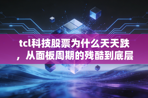 tcl科技股票为什么天天跌，从面板周期的残酷到底层逻辑的硬伤