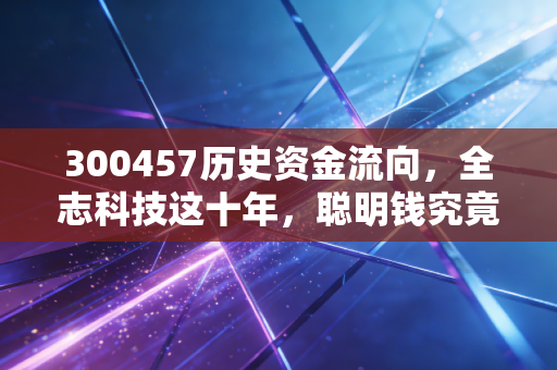 300457历史资金流向,全志科技这十年,聪明钱究竟在玩什么把戏?