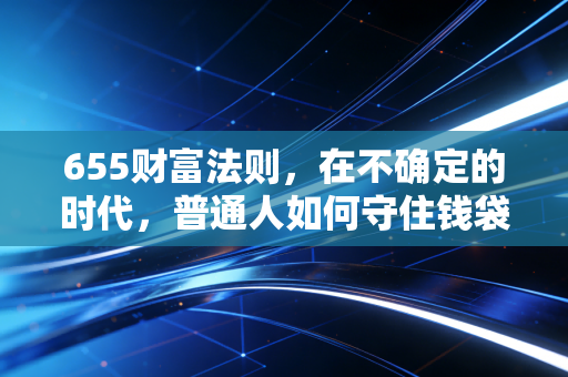 655财富法则,在不确定的时代,普通人如何守住钱袋子并实现财富跃迁?
