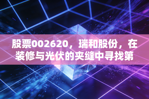 股票002620,瑞和股份,在装修与光伏的夹缝中寻找第二春的老将