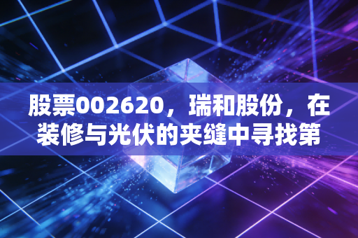 股票002620，瑞和股份，在装修与光伏的夹缝中寻找第二春的老将