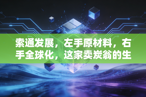 索通发展，左手原材料，右手全球化，这家卖炭翁的生存哲学