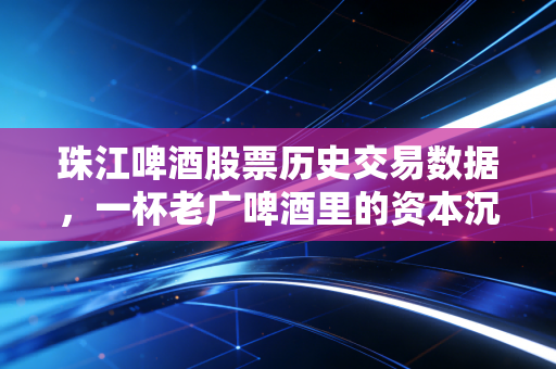珠江啤酒股票历史交易数据，一杯老广啤酒里的资本沉浮与投资启示