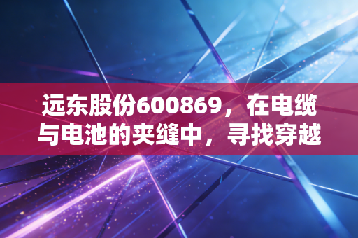 远东股份600869，在电缆与电池的夹缝中，寻找穿越周期的硬通货