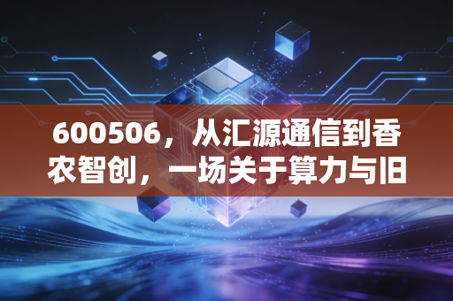 600506,从汇源通信到香农智创,一场关于算力与旧瓶装新酒的股市博弈