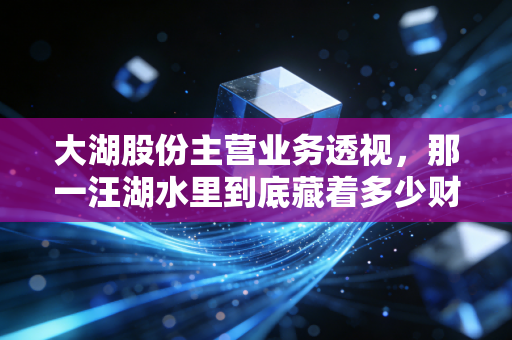 大湖股份主营业务透视,那一汪湖水里到底藏着多少财富与玄机?
