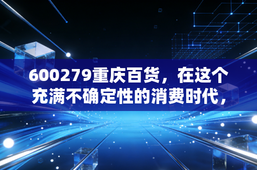 600279重庆百货,在这个充满不确定性的消费时代,寻找那份确定的烟火气