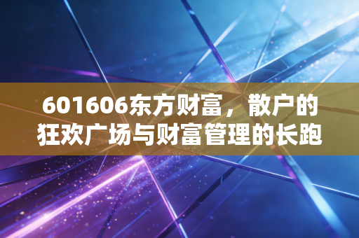 601606东方财富,散户的狂欢广场与财富管理的长跑冠军,它还能带我们飞多远?