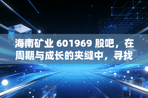 海南矿业 601969 股吧，在周期与成长的夹缝中，寻找属于我们的定海神针