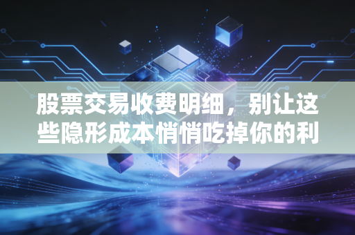 股票交易收费明细,别让这些隐形成本悄悄吃掉你的利润,一文读懂每一笔钱的去向