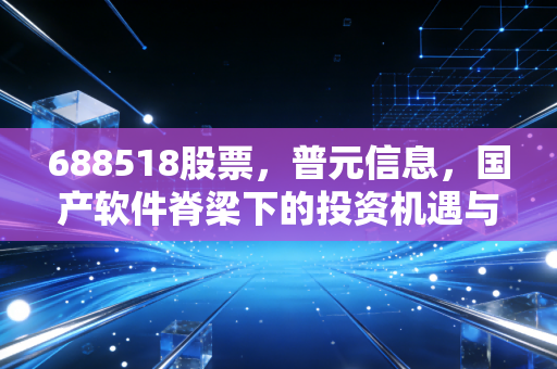 688518股票,普元信息,国产软件脊梁下的投资机遇与隐忧