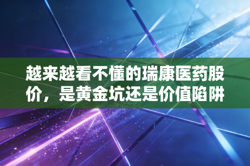 越来越看不懂的瑞康医药股价，是黄金坑还是价值陷阱？