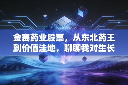 金赛药业股票,从东北药王到价值洼地,聊聊我对生长激素赛道的真实看法