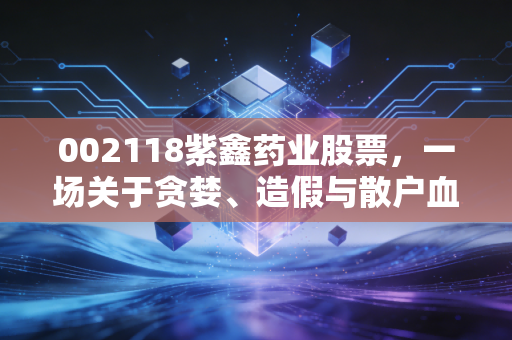 002118紫鑫药业股票，一场关于贪婪、造假与散户血泪的深度复盘