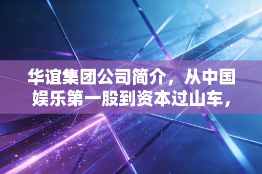 华谊集团公司简介,从中国娱乐第一股到资本过山车,华谊兄弟的沉浮启示录
