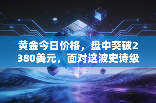 黄金今日价格,盘中突破2380美元,面对这波史诗级大涨,普通人到底该不该追?