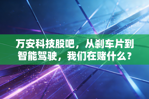 万安科技股吧,从刹车片到智能驾驶,我们在赌什么?