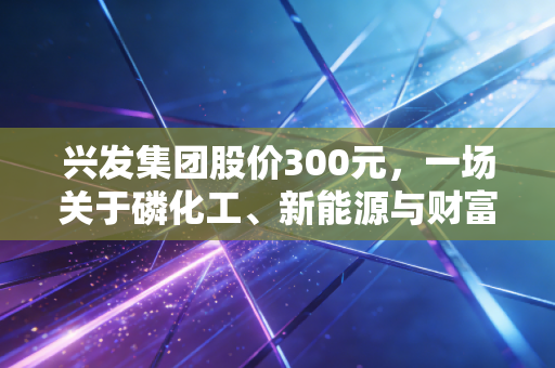 兴发集团股价300元，一场关于磷化工、新能源与财富自由的狂想曲