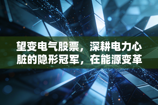 望变电气股票，深耕电力心脏的隐形冠军，在能源变革浪潮中能否乘风破浪？
