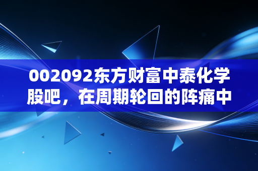 002092东方财富中泰化学股吧,在周期轮回的阵痛中,散户如何守住内心的宁静?