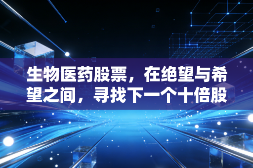 生物医药股票，在绝望与希望之间，寻找下一个十倍股的底层逻辑