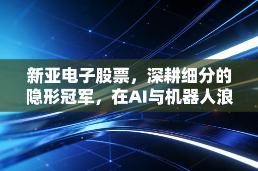新亚电子股票,深耕细分的隐形冠军,在AI与机器人浪潮下能否迎来第二春?