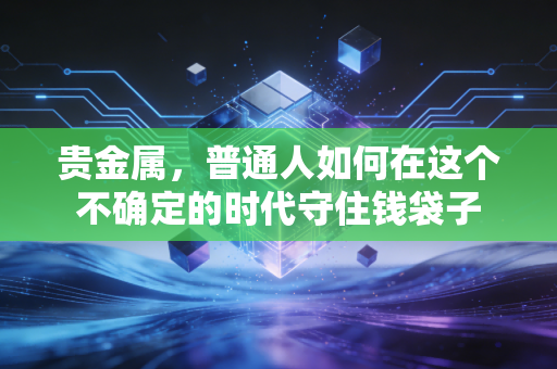 贵金属，普通人如何在这个不确定的时代守住钱袋子