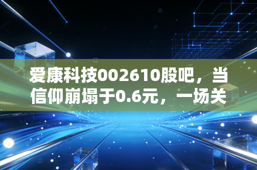 爱康科技002610股吧,当信仰崩塌于0.6元,一场关于侥幸与代价的深度复盘