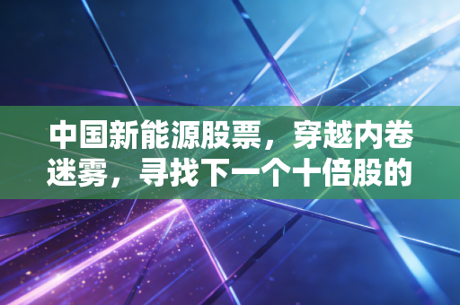 中国新能源股票,穿越内卷迷雾,寻找下一个十倍股的理性思考