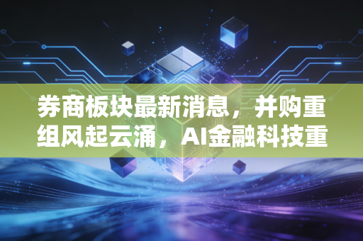 券商板块最新消息，并购重组风起云涌，AI金融科技重塑格局，这波行情你吃肉还是吃面？