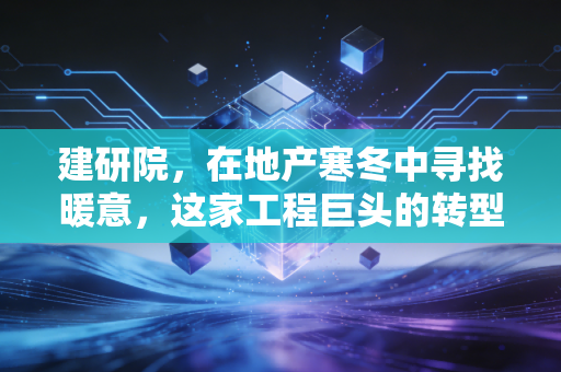 建研院,在地产寒冬中寻找暖意,这家工程巨头的转型与突围