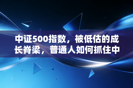 中证500指数,被低估的成长脊梁,普通人如何抓住中盘股的红利?