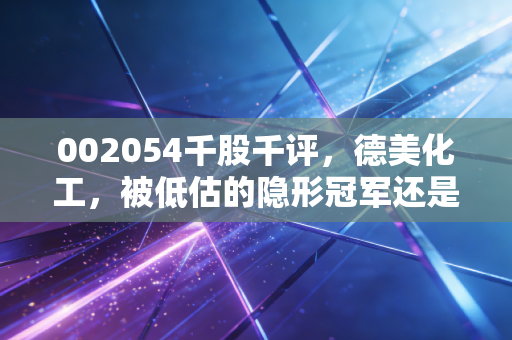 002054千股千评,德美化工,被低估的隐形冠军还是缺乏想象力的化工股?