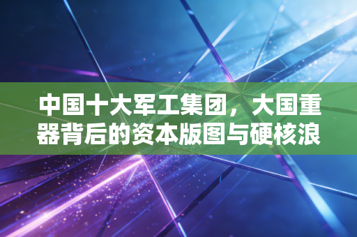 中国十大军工集团，大国重器背后的资本版图与硬核浪漫