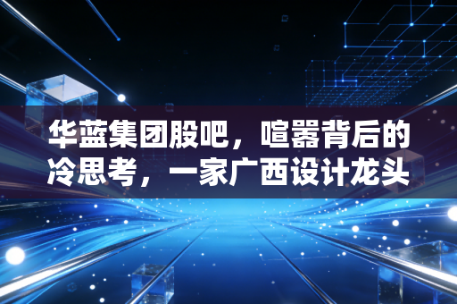详细阅读:华蓝集团股吧,喧嚣背后的冷思考,一家广西设计龙头的困局与突围 华蓝集团股吧,喧嚣背后的冷思考,一家广西设计龙头的困局与突围