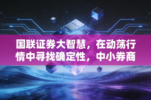 国联证券大智慧，在动荡行情中寻找确定性，中小券商的突围样本