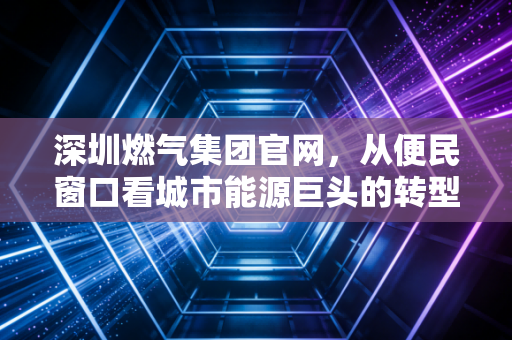 深圳燃气集团官网,从便民窗口看城市能源巨头的转型与投资价值